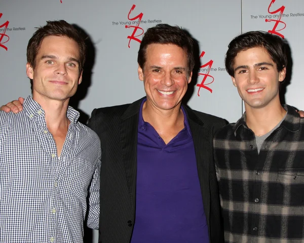 Greg rikaart, christelijke leblanc, max ehrich — Stockfoto