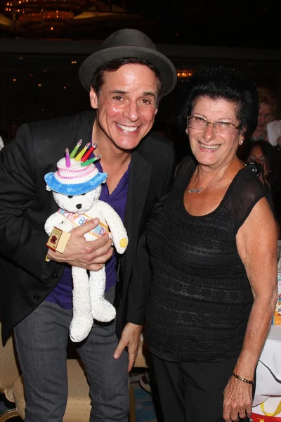 Christian LeBlanc and fan — Stock Photo, Image