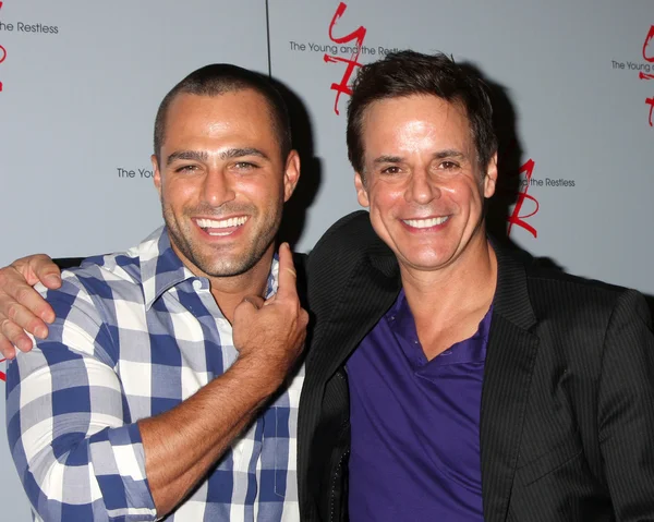 Marco Dapper, Christian Leblanc — Foto de Stock