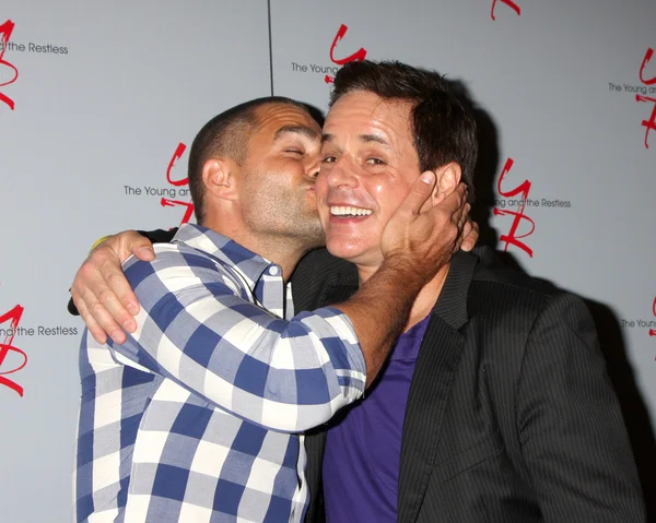 Marco Dapper, Christian Leblanc — Foto de Stock