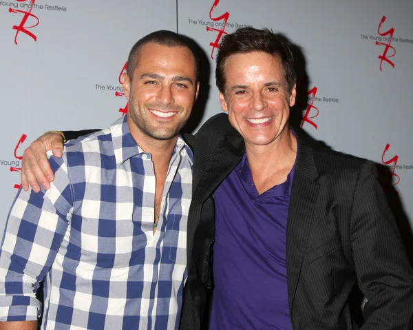 Marco Dapper, Christian LeBlanc - Stock-foto