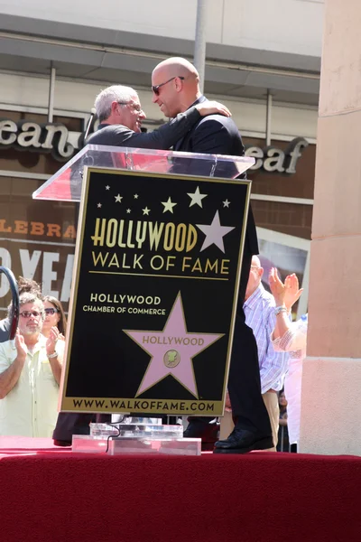 Ron Meyer, Vin Diesel — Stock Photo, Image