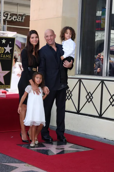 Paloma Jimenez, Hania Riley Diesel, Vin Diesel, Vincent Diesel — Stock Image Paloma Jimenez, Hania Riley Diesel, Vin Diesel, Vincent Diesel Stock Image
