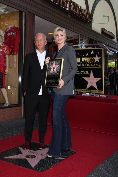 Ryan Murphy, Jane Lynch — Stockfoto