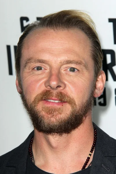 Simon Pegg — Zdjęcie stockowe