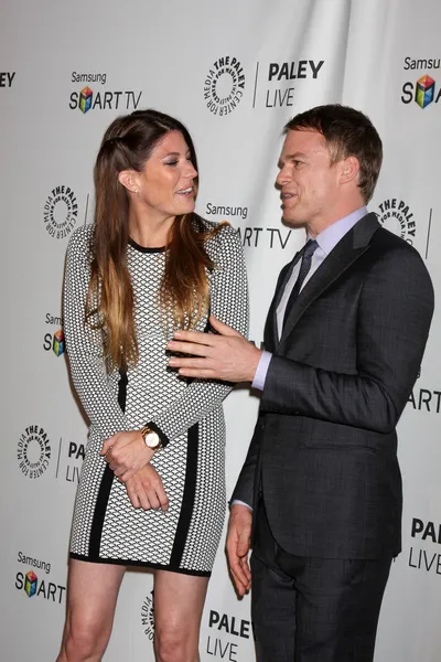 Jennifer Carpenter, Michael C. Hall — Stok fotoğraf