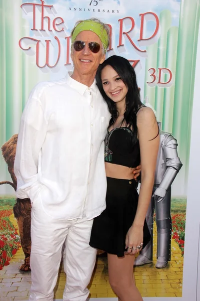 Matthew Modine, Ruby Modine — Stock Photo, Image