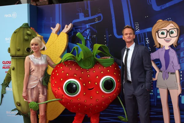 Anna Faris, Neil Patrick Harris — Zdjęcie stockowe