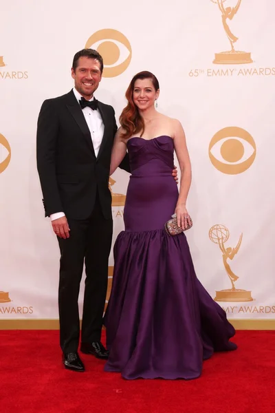 Alexis Denisof, Alyson Hannigan — Foto de Stock