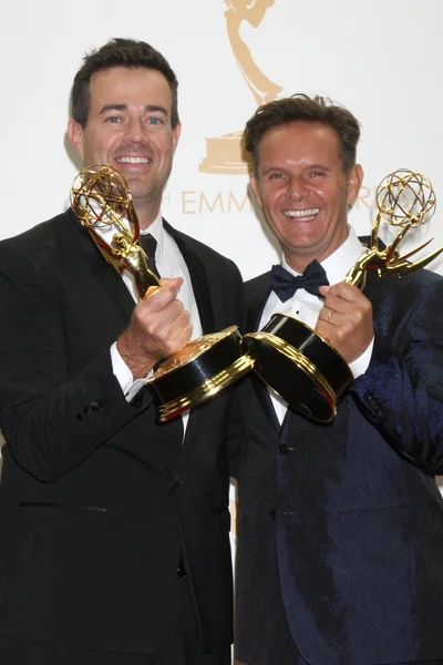 Carson Daly, Mark Burnett — Stock Photo, Image