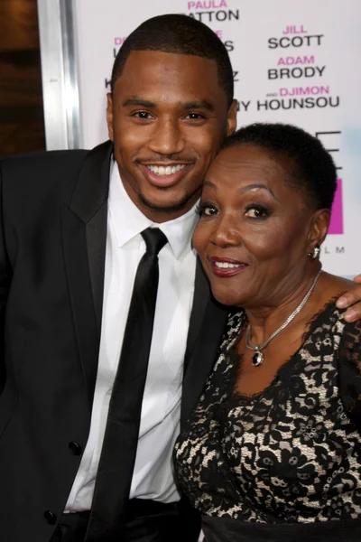 Trey Songz, nonna — Foto Stock