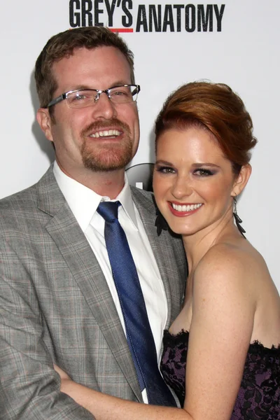 Peter Lanfer, Sarah Drew — Stock Photo, Image