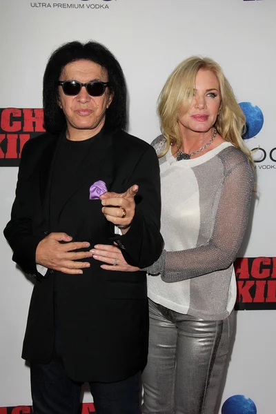 Gene simmons, shannon Tweed s — Foto de Stock