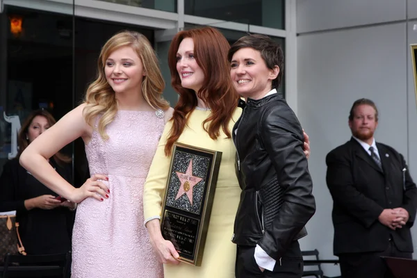 Chloë Grace Moretz, Julianne Moore, Kimberly Peirce — Stockfoto