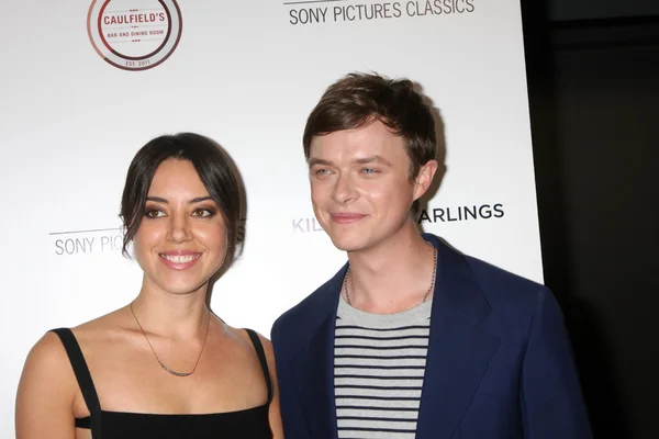 Aubrey Plaza, Dane DeHaan — Stock Photo, Image