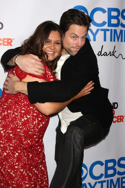 Michael Muhney, Angelica McDaniel — Stock Photo, Image