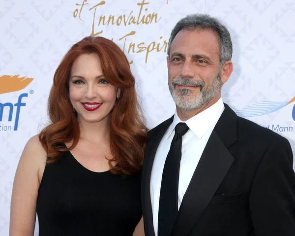 Amy Yasbeck, Michael Plonsker — Stockfoto