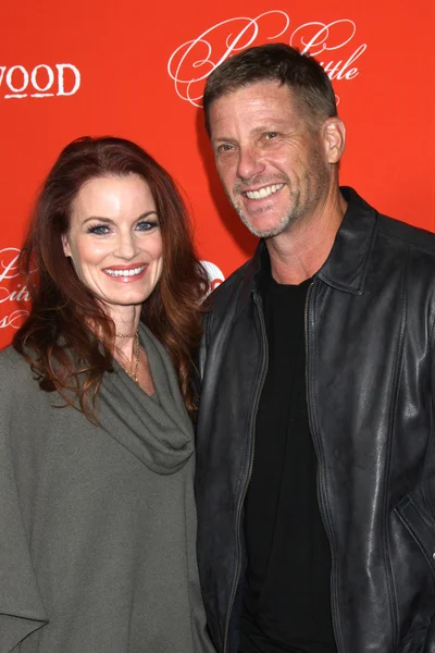 Laura leighton, doug erudyta — Zdjęcie stockowe