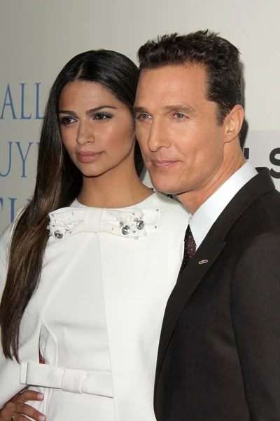 Camila Alves, Matthew McConaughey — Stock Photo, Image