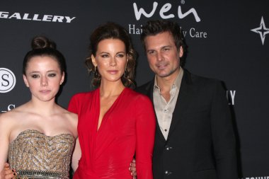 Lily Mo Sheen, Kate Beckinsale, Len Wiseman