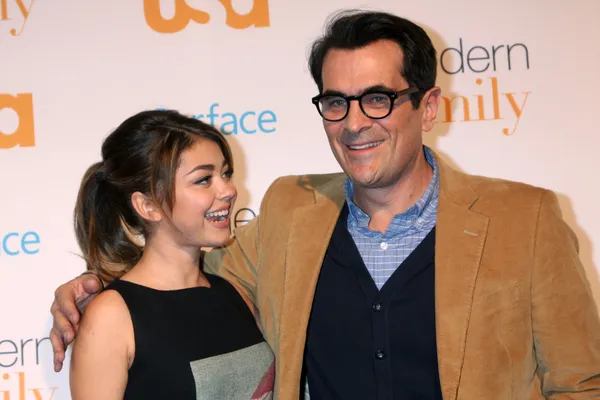 Sarah Hyland, Ty Burrell — Zdjęcie stockowe