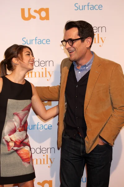 Sarah Hyland, Ty Burrell — Foto Stock