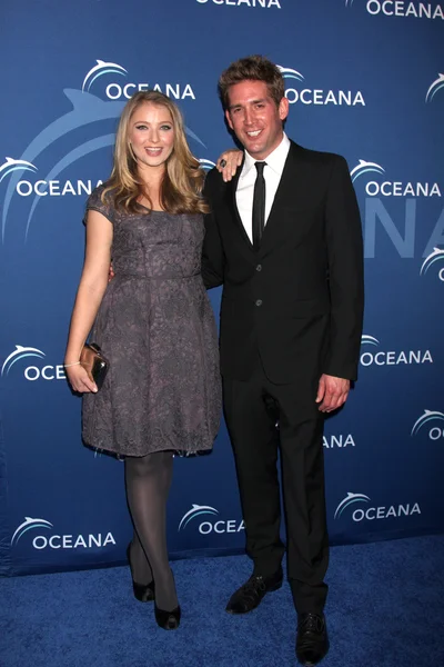 Elisabeth harnois, eric szmanda — Foto de Stock