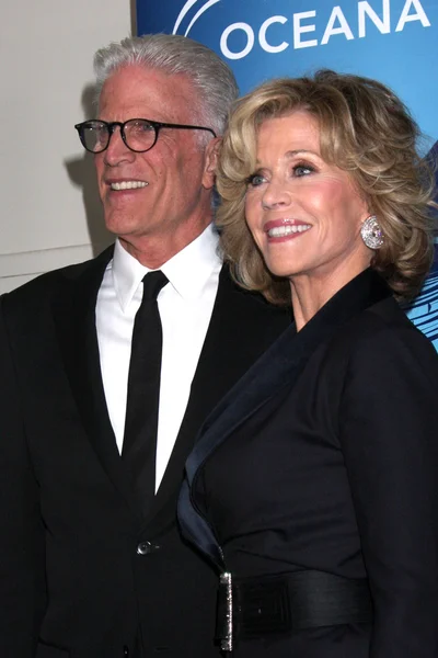 Ted Danson, Jane Fonda —  Fotos de Stock