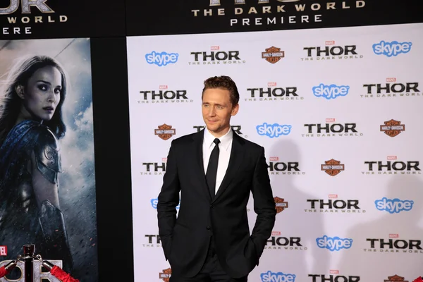Tom Hiddleston — Fotografia de Stock