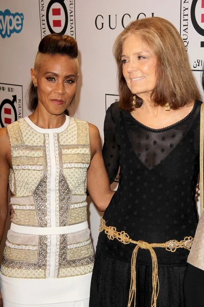 Jada Pinkett Smith, Gloria Steinem —  Fotos de Stock