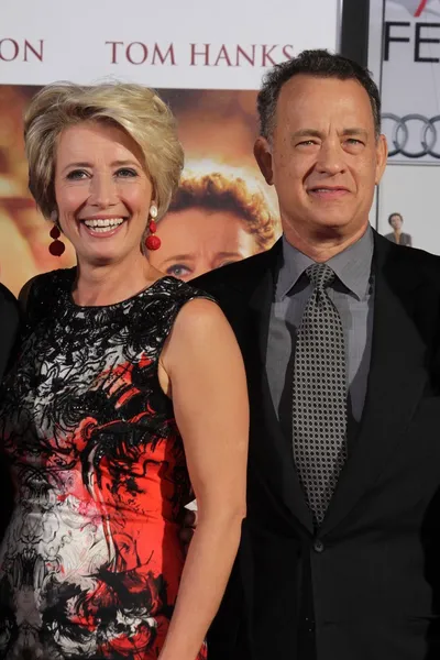 Emma thompson, tom härvor — Stockfoto