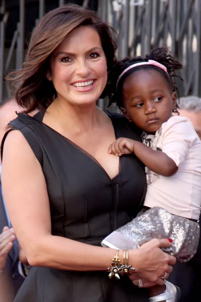 Mariska hargitay, amaya Жозефіна Герман — стокове фото