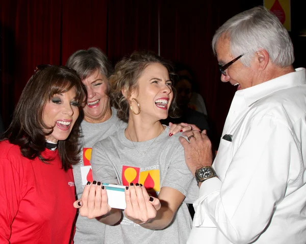 Char Griggs, John McCook, Kate Linder — Stock Photo, Image