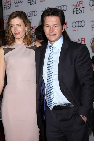 Rhea Durham, Mark Wahlberg — Stockfoto