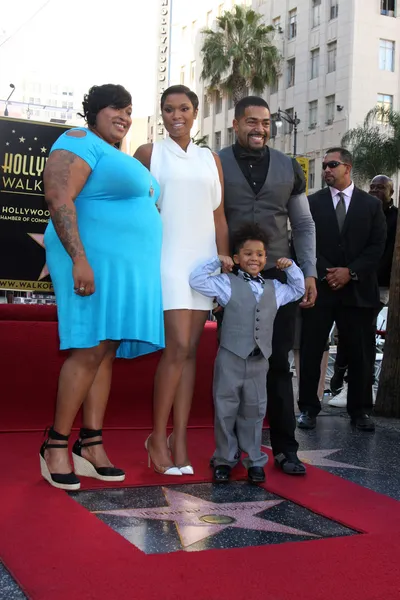 Julia Hudson, Jennifer Hudson, David Daniel Otunga, David Otunga — Stok fotoğraf