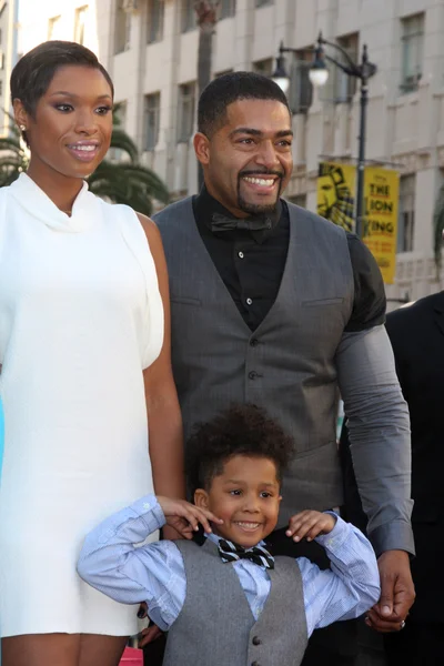 Jennifer Hudson, David Daniel Otunga, David Otunga — Stock Photo, Image