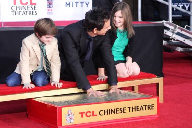 Quinlin Dempsey Stiller, Ben Stiller, Ella Olivia Stiller