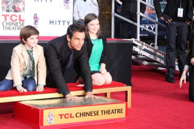 Quinlin Dempsey Stiller, Ben Stiller, Ella Olivia Stiller