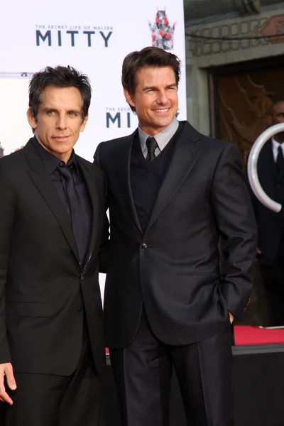 Tom Cruise, Ben Stiller — Fotografia de Stock