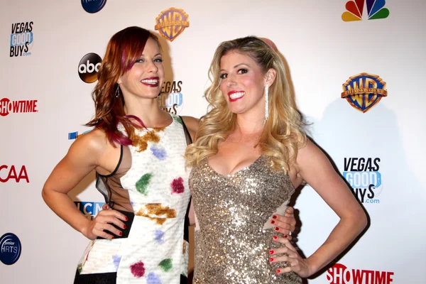 Amy paffrath, rebecca zamolo — Zdjęcie stockowe