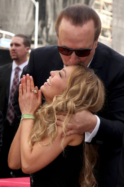 Thalía, tommy mottola — Foto de Stock