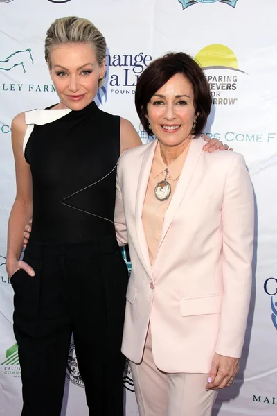 Portia de Rossi, Patricia Heaton — Zdjęcie stockowe