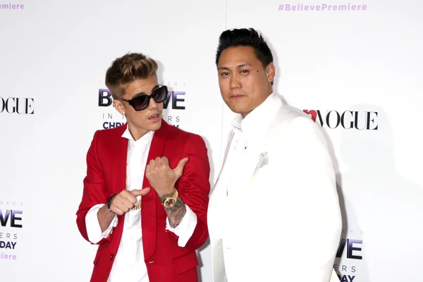 Justin Bieber, Jon M. Chu — Stok Foto