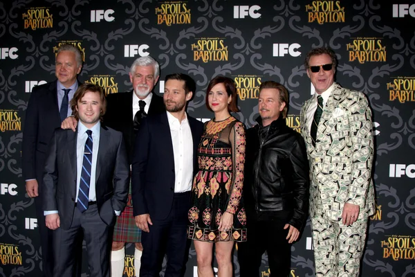 Tim robbins, haley joel osment, tom steve, tobey maguire, kristen wiig, david vanga, will ferrell — Foto Stock