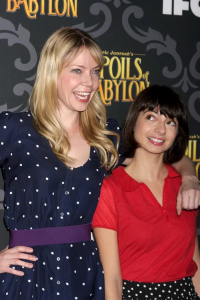 Riki Lindhome, Kate Micucci — Fotografia de Stock