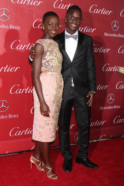 Peter Nyong'o (brother), Lupita Nyong'o — Stock Photo, Image