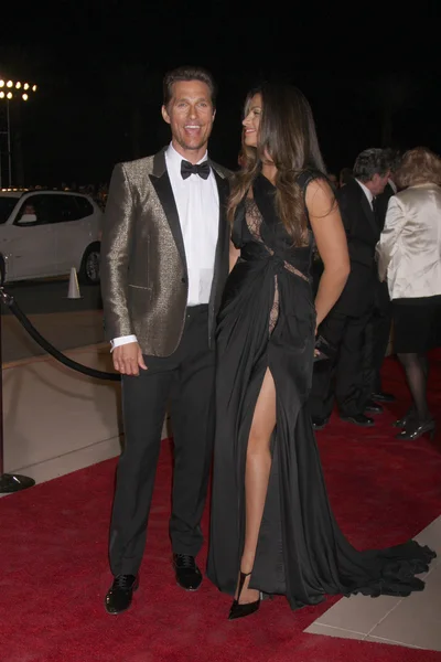 Matthew McConaughey, Camila Alves McConaughey — Stock Photo, Image