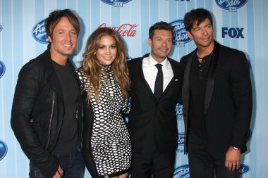 Keith Urban, Jennifer Lopez, Ryan Seacrest, Harry Connick Jr.