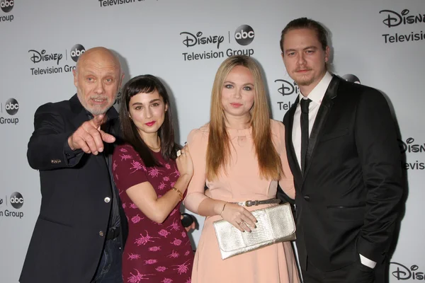 Hector elizondo, zbadać, amanda pełniejsze, christoph szlifierki — Zdjęcie stockowe