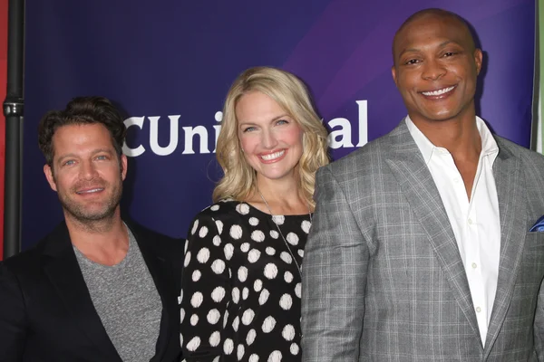 Nate Berkus, Monica Pedersen, Eddie George —  Fotos de Stock